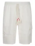 MC2 Saint Barth elastic-waist cargo shorts - White
