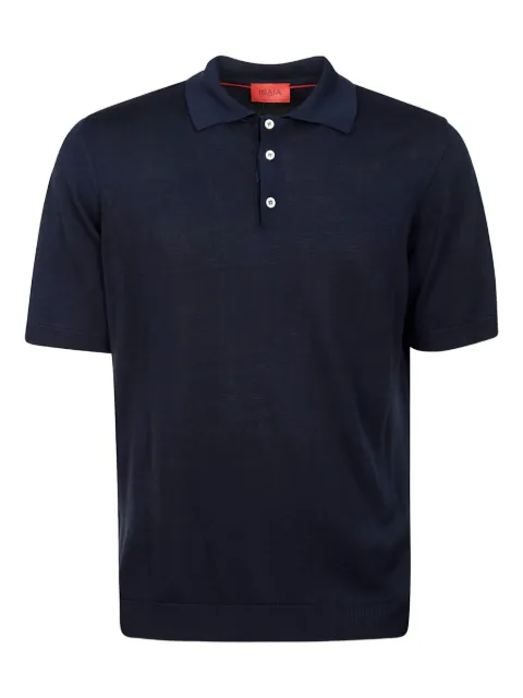 Isaia button-closure polo shirt