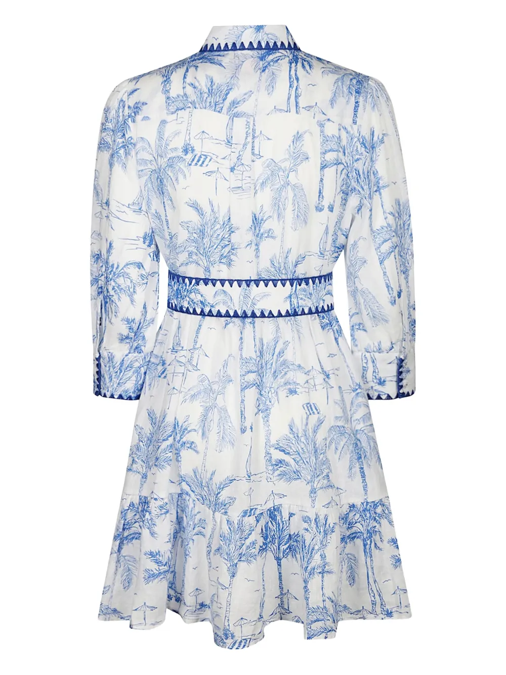 MC2 Saint Barth palm-print belted dress | Day Dresses | Image 2