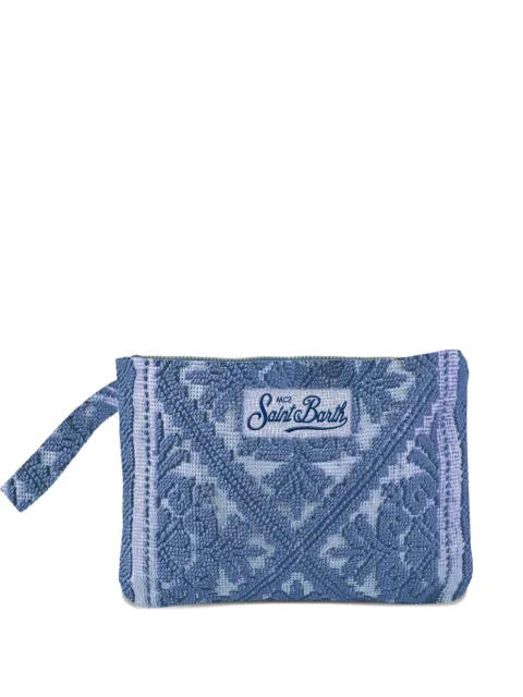 MC2 Saint Barth logo-detail clutch bag