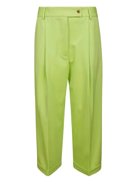Liviana Conti pleated straight-leg trousers