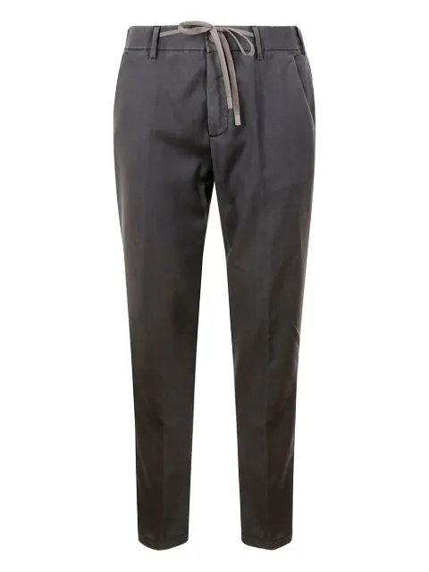 Myths drawstring-waistband wool trousers