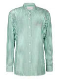 MC2 Saint Barth Hello Kitty striped shirt - Green