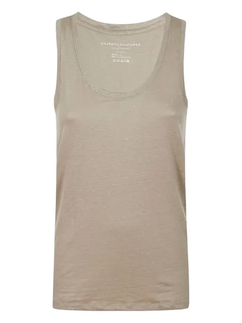 Majestic Filatures camiseta con escote redondo