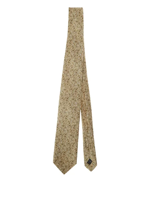 Ulturale floral-pattern silk tie