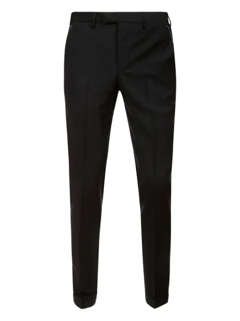 PT Torino flap-pocket wool trousers