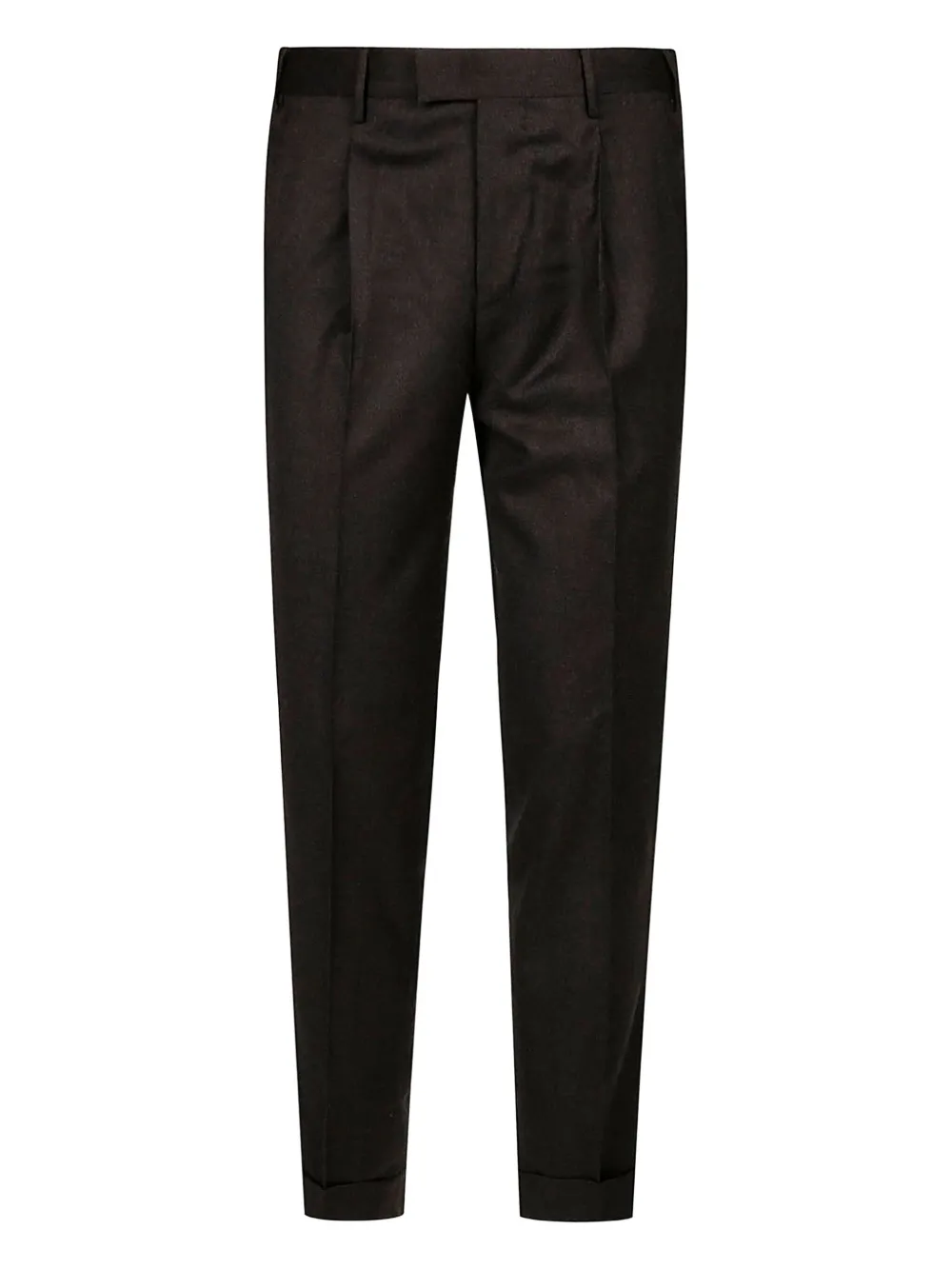 PT Torino pleated wool trousers | Brown | Image 1