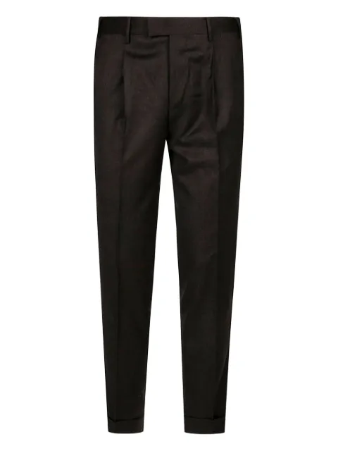 PT Torino pantalones de lana con pinzas