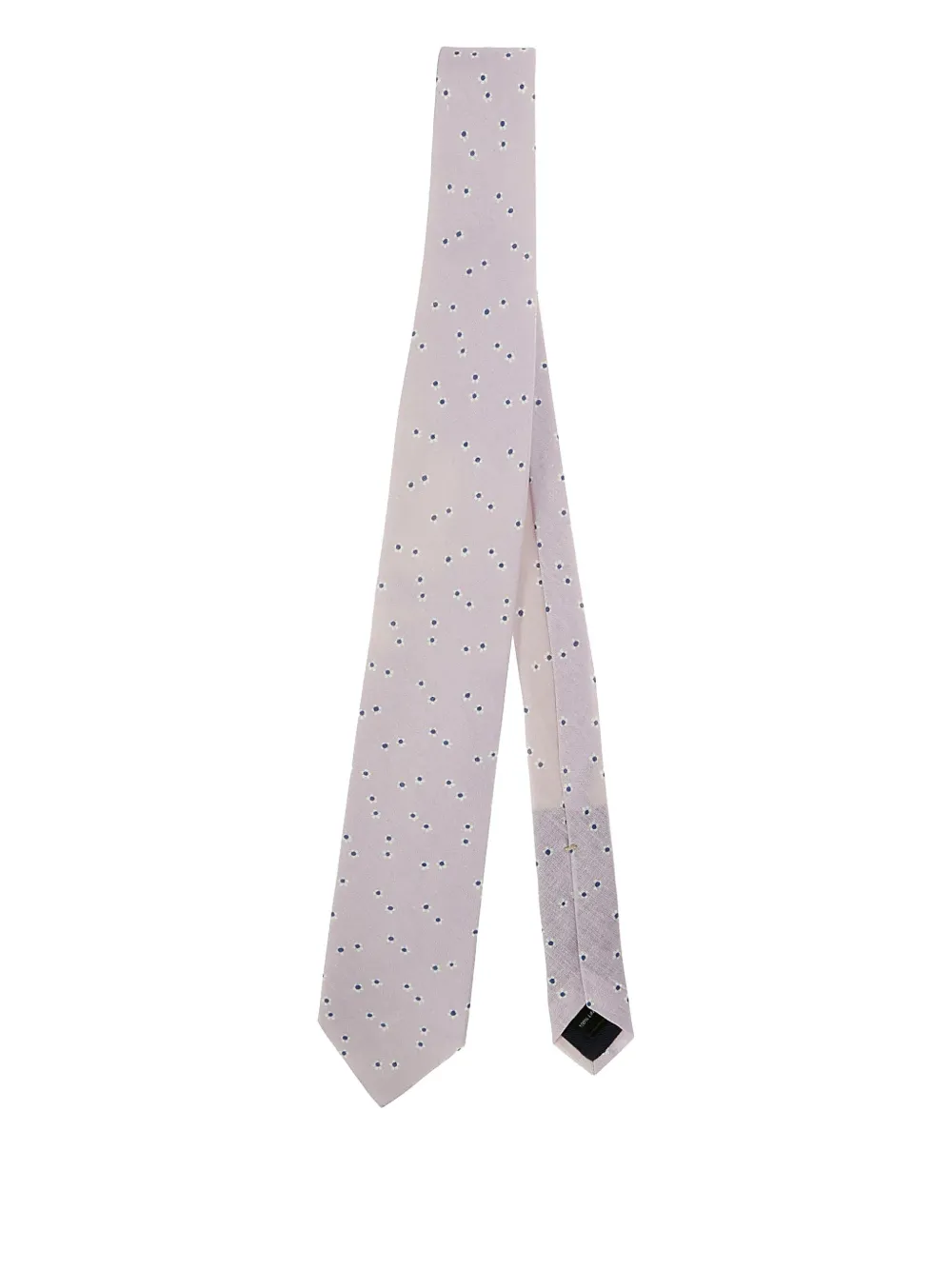 Ulturale floral-print linen tie | Pink | Image 1