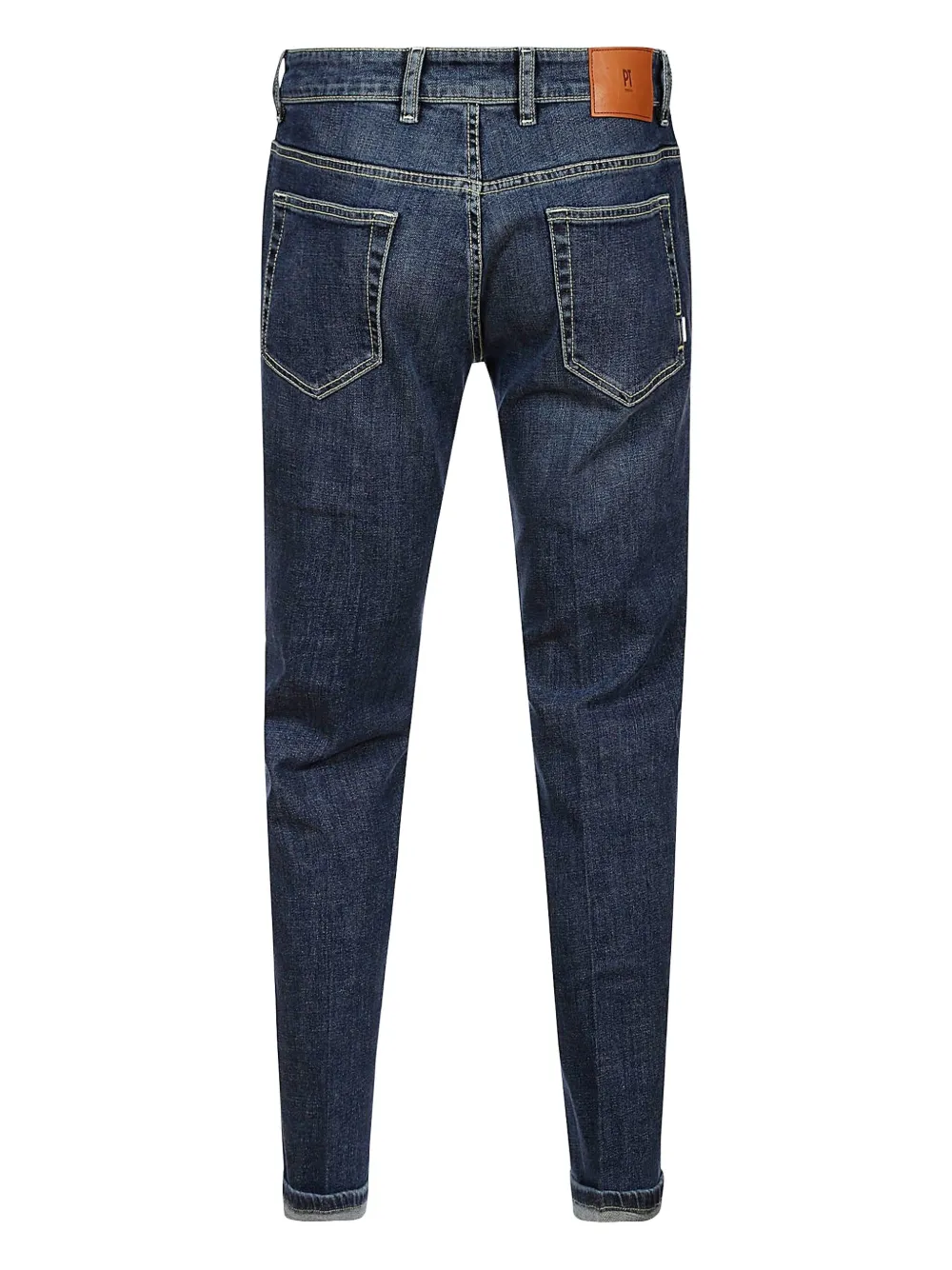 PT Torino Jeans met toelopende pijpen - Blauw