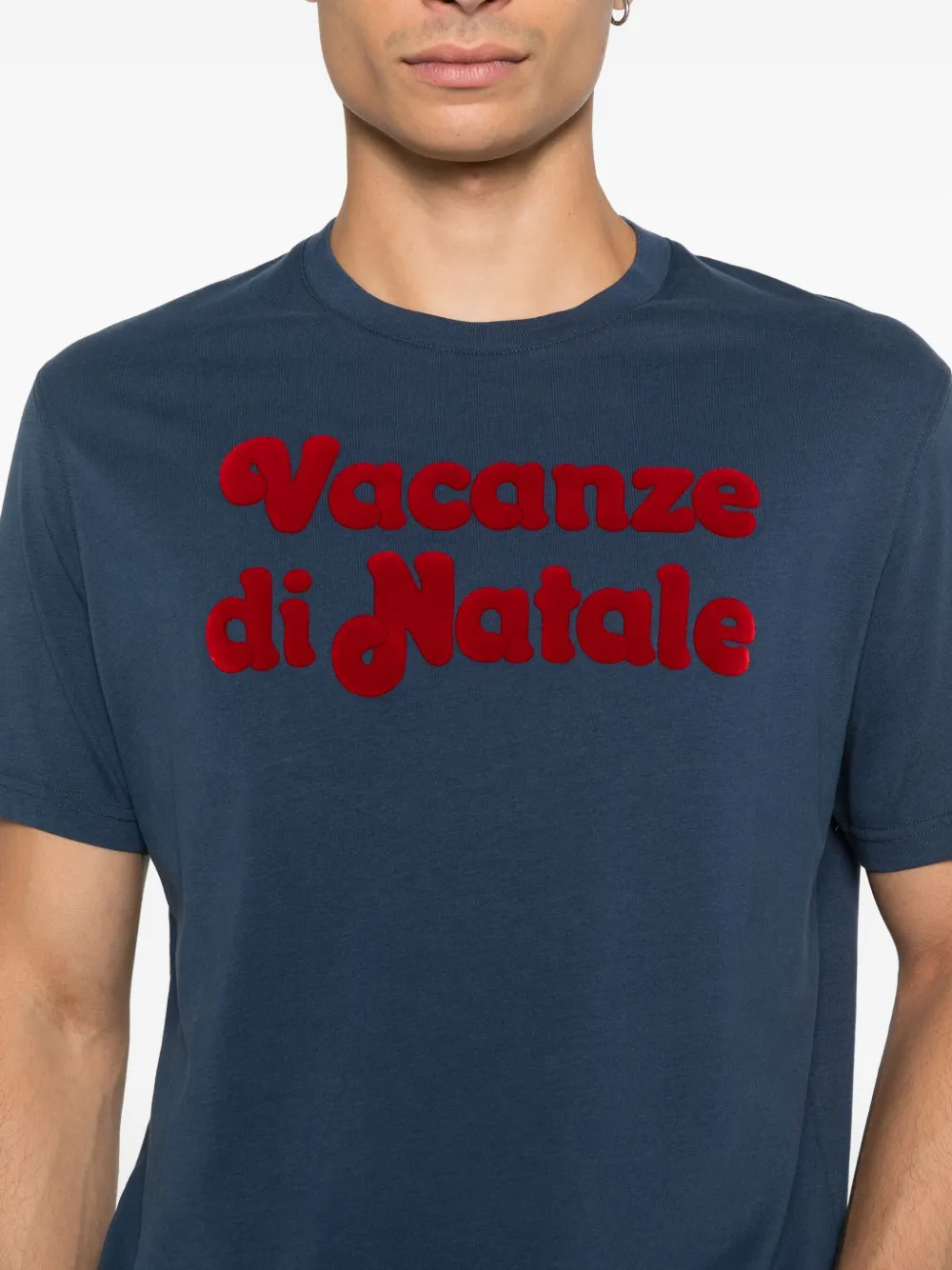 MC2 Saint Barth T-shirt met logo Blauw