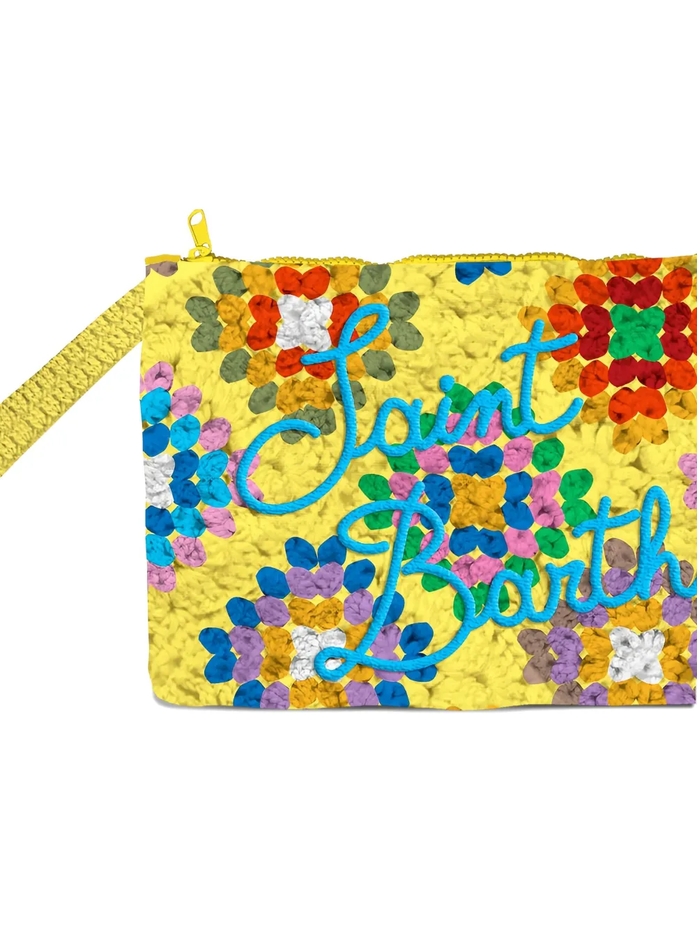 MC2 Saint Barth crochet-cotton tassel clutch bag | Image 2