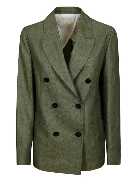 Montedoro double-breasted linen jacket