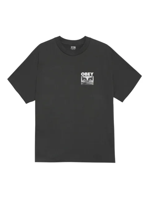 Obey playera con motivo gráfico