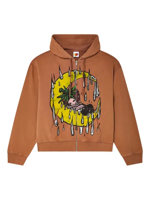 Sky High Farm hoodie con lunas estampadas 