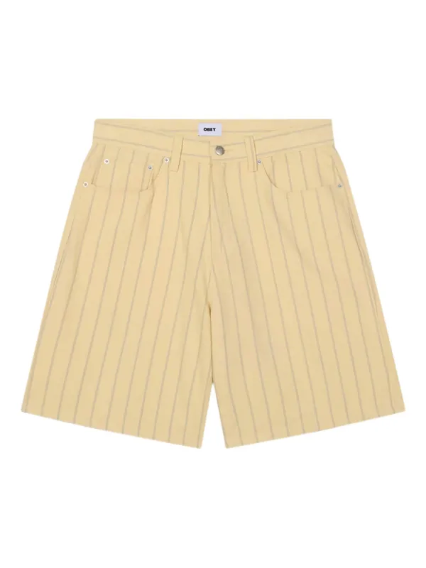 Obey ストライプ ショートパンツ | ニュートラル | FARFETCH JP