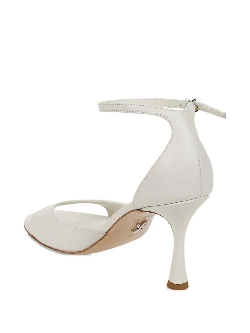 Sergio Levantesi Leren pumps Wit
