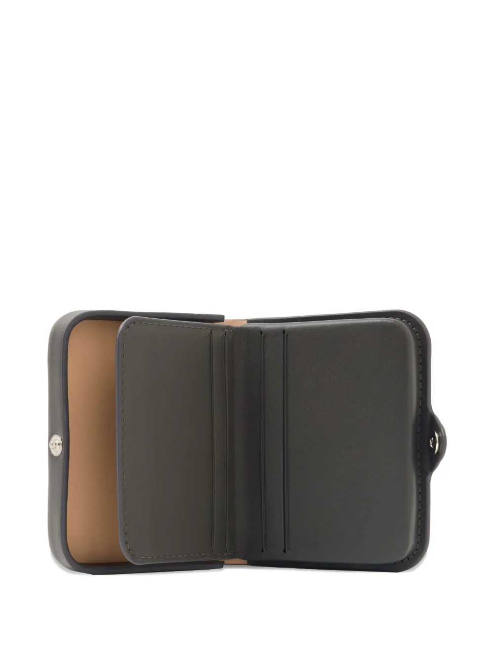 Apc Leather Coin Purse In Black