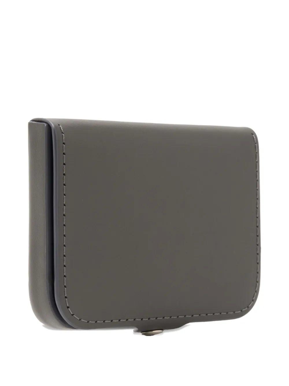 Apc Leather Coin Purse In Black