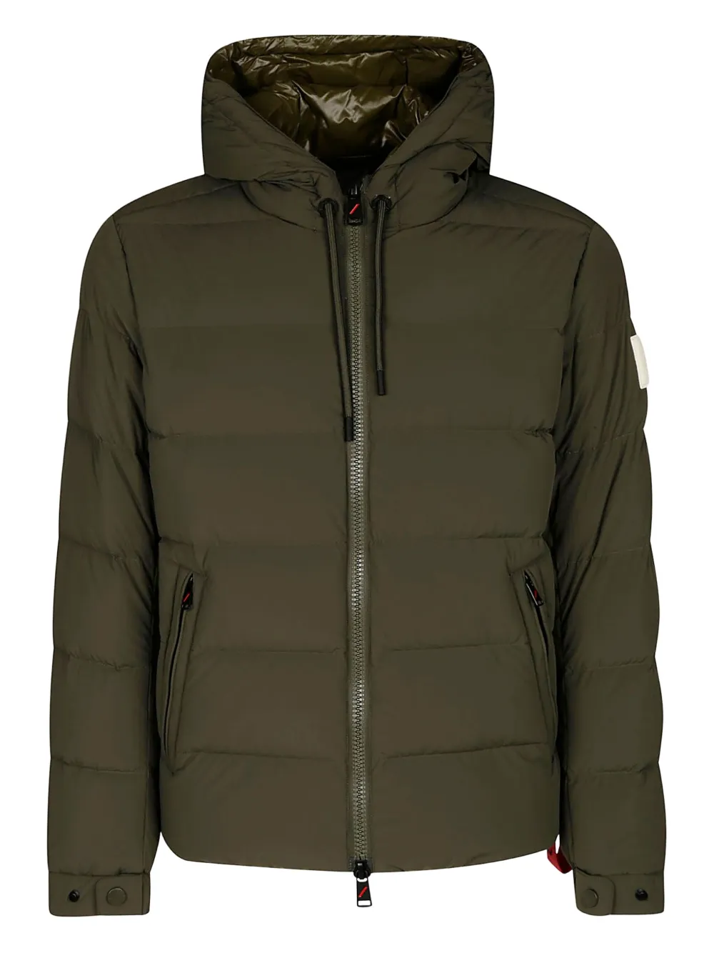 AFTER LABEL quilted padded jacket | Green | Image 1
