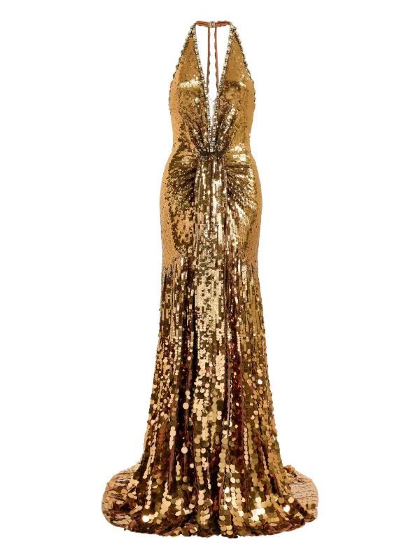 gold sequin maxi dress uk Ciara Maxi Dress