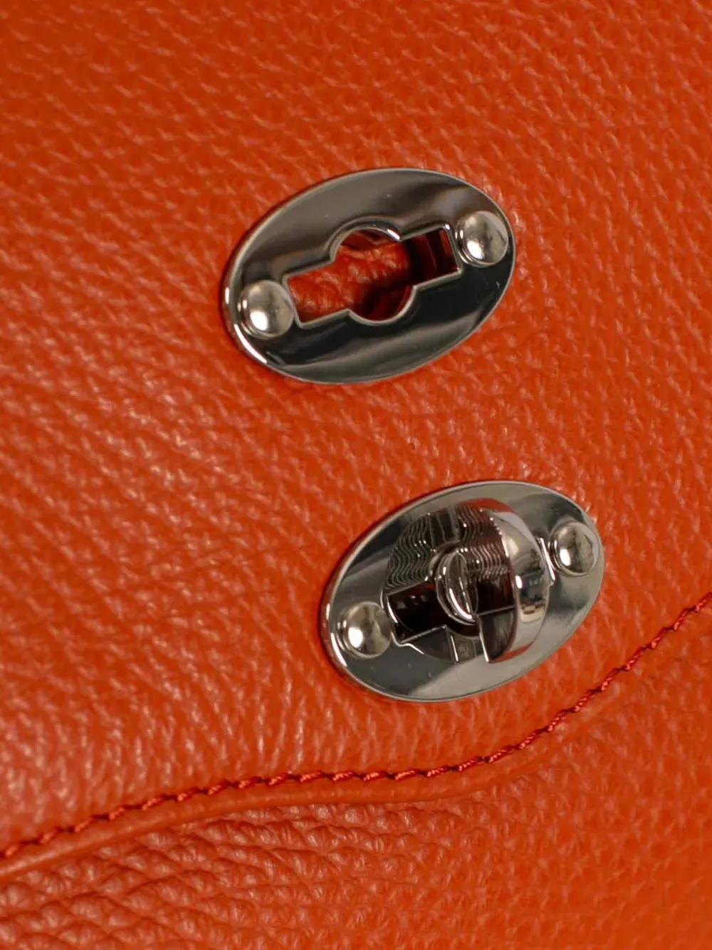 Zanellato Postina Daily Orange Spritzzone Baby Handbag In Red