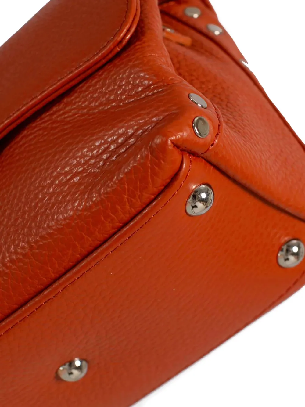 Zanellato Postina Daily Orange Spritzzone Baby Handbag In Red