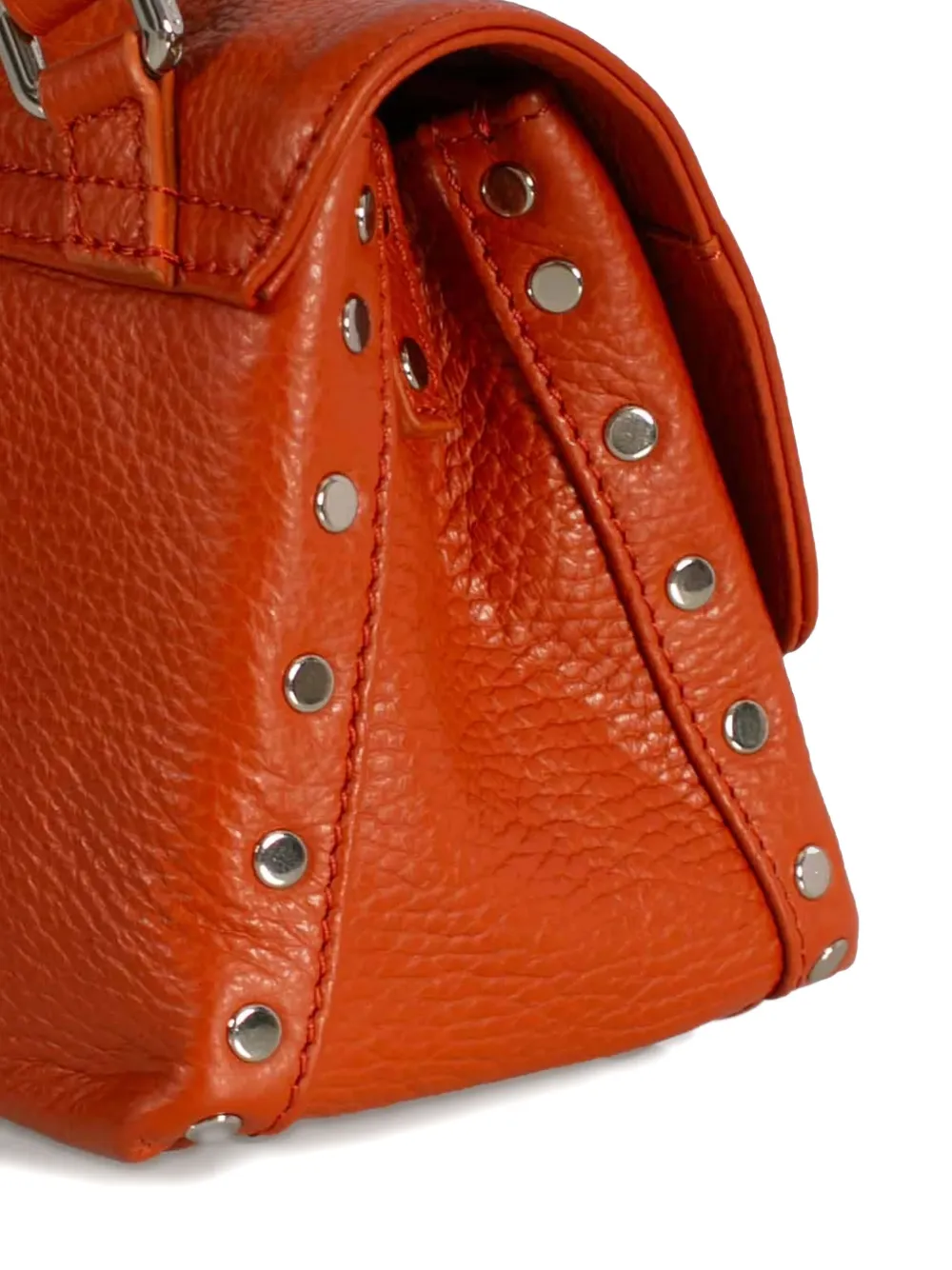 Zanellato Postina Daily Orange Spritzzone Baby Handbag In Red