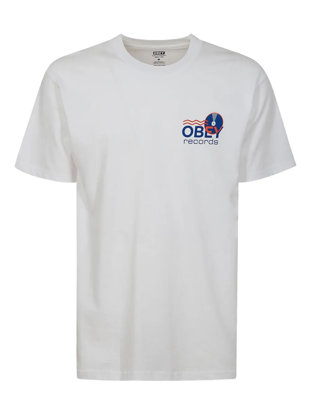 Obey logo-print T-shirt | White | Image 1