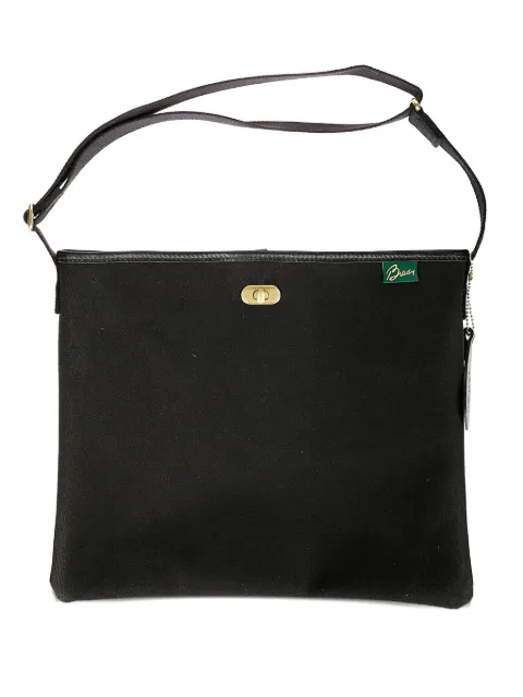 BRADY leather-trimmed shoulder bag