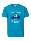 Wild Donkey bear-print cotton T-shirt - Blue