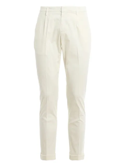 DONDUP pantalones de algodón con pinzas