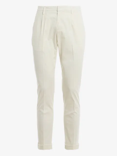 DONDUP pleated cotton trousers