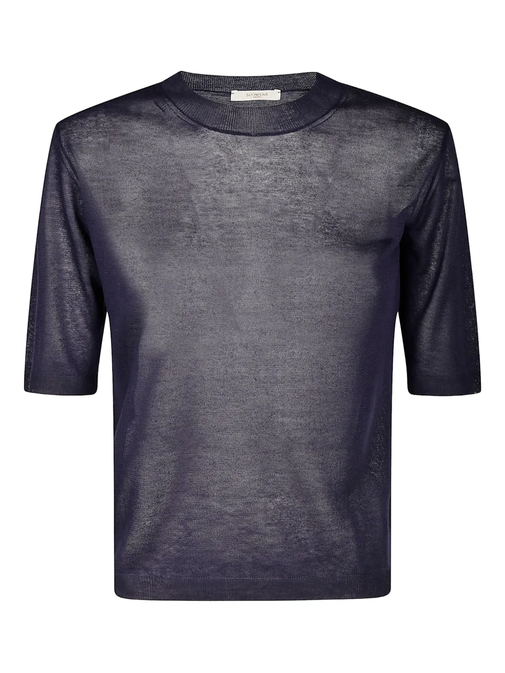 Zanone short-sleeve round-neck sweater | Blue | Image 1