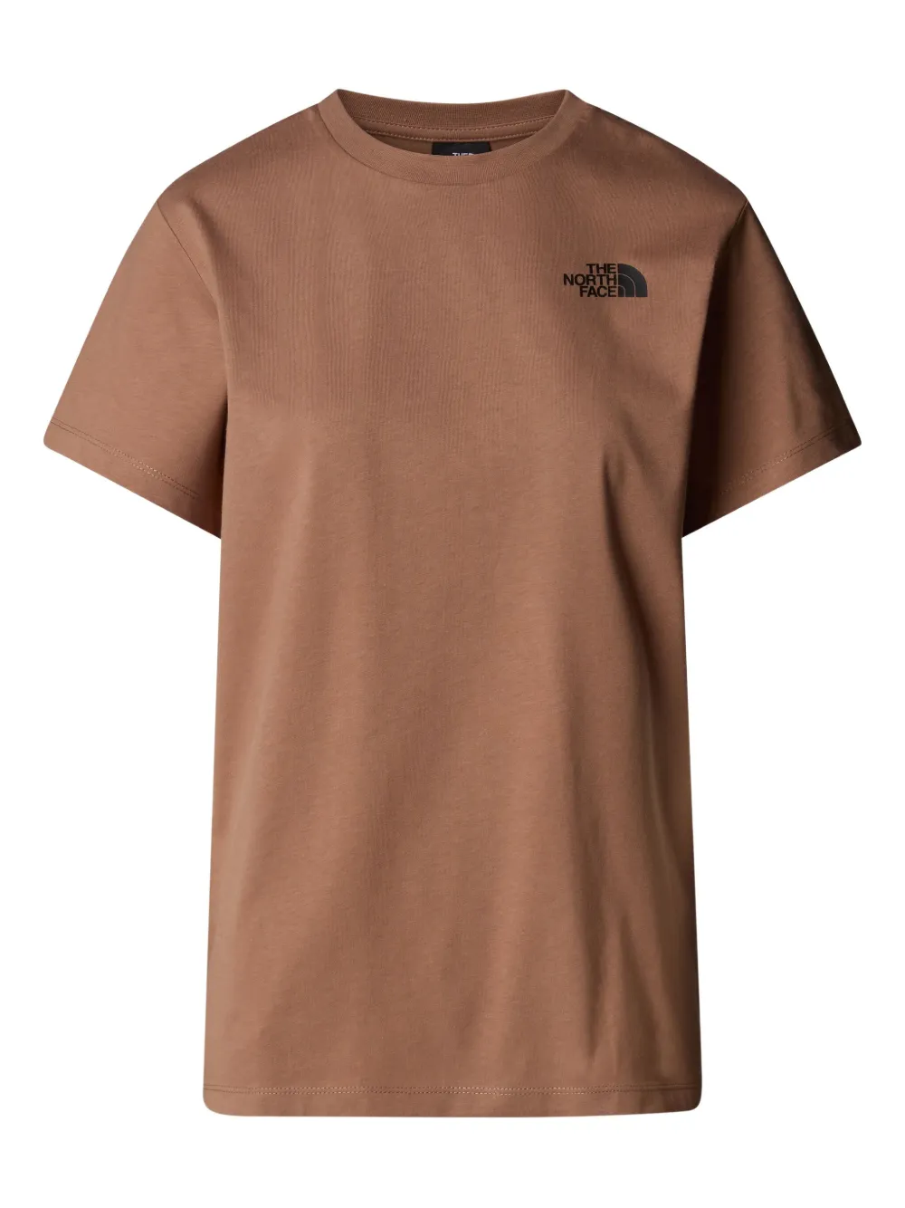 The North Face box-logo short-sleeve T-shirt | Brown | Image 1