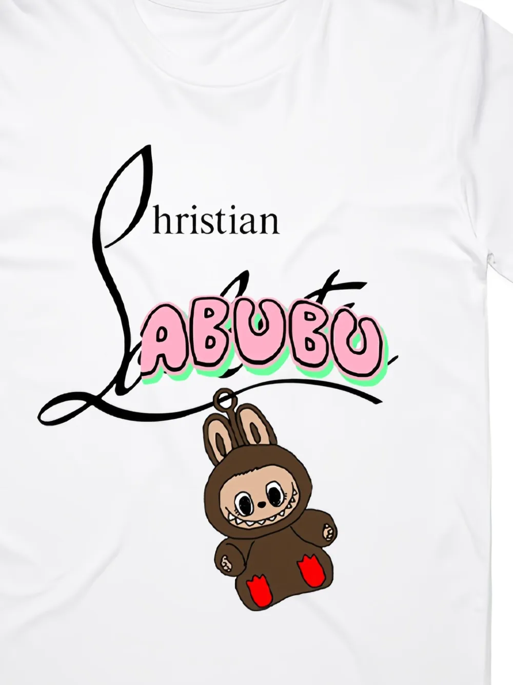 Black Score playera de algodón con estampado gráfico | Playeras y jerséis | Image 2