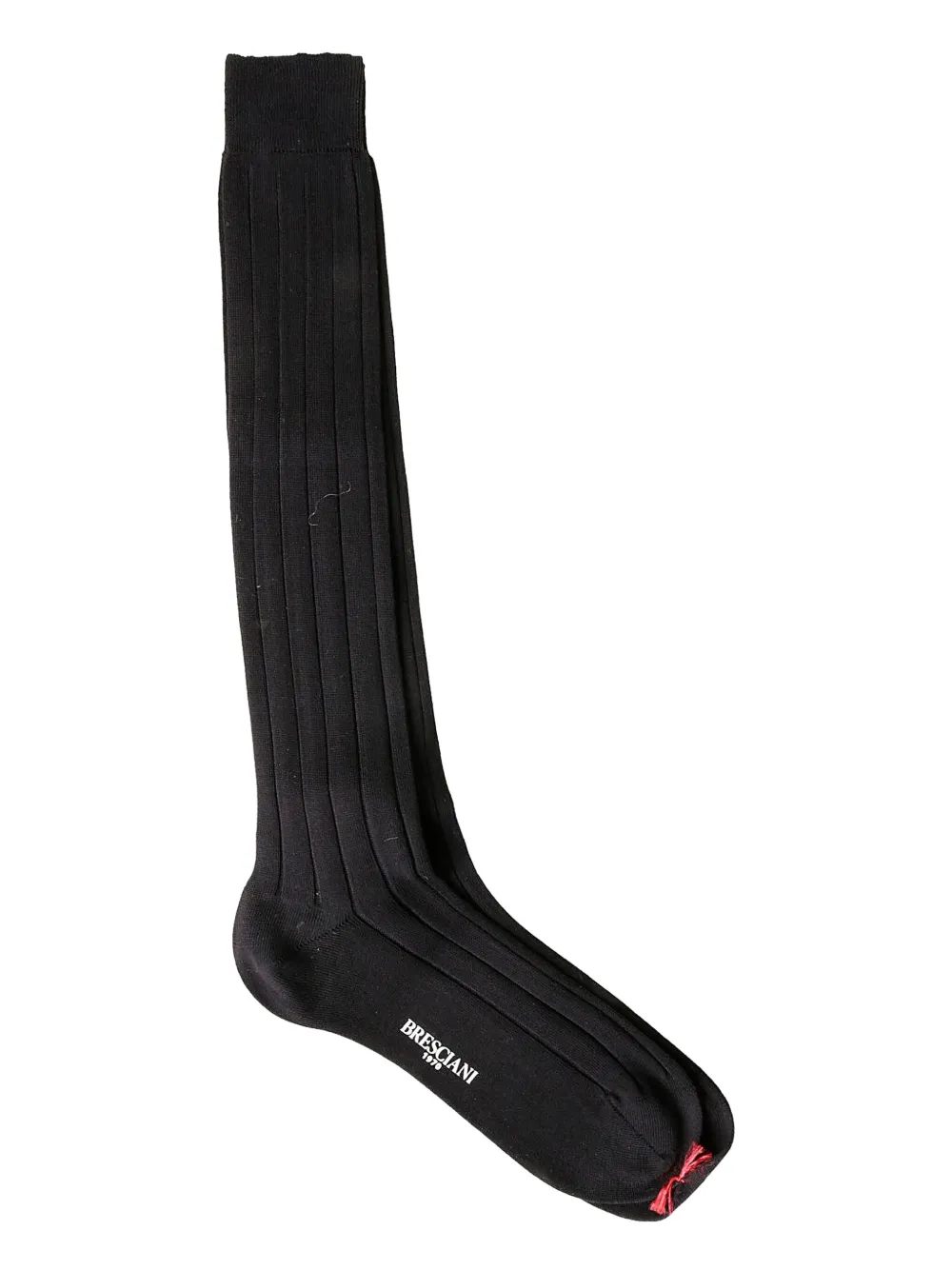 Bresciani ribbed cotton socks | Black | Image 1