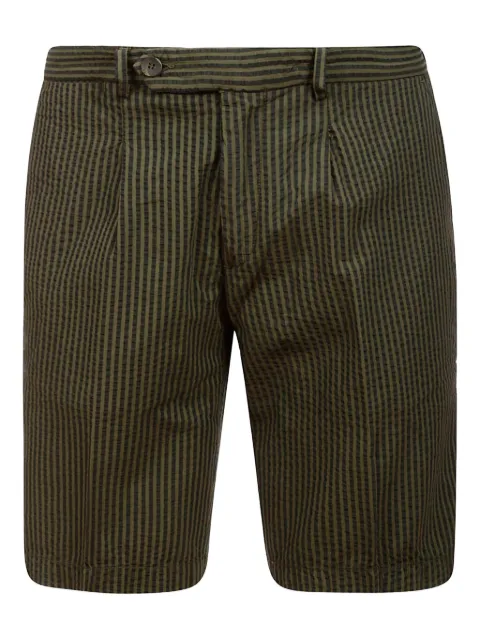 DEVORE striped cotton shorts
