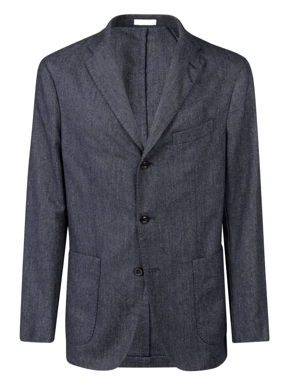 Boglioli mélange-effect blazer | Blue | Image 1