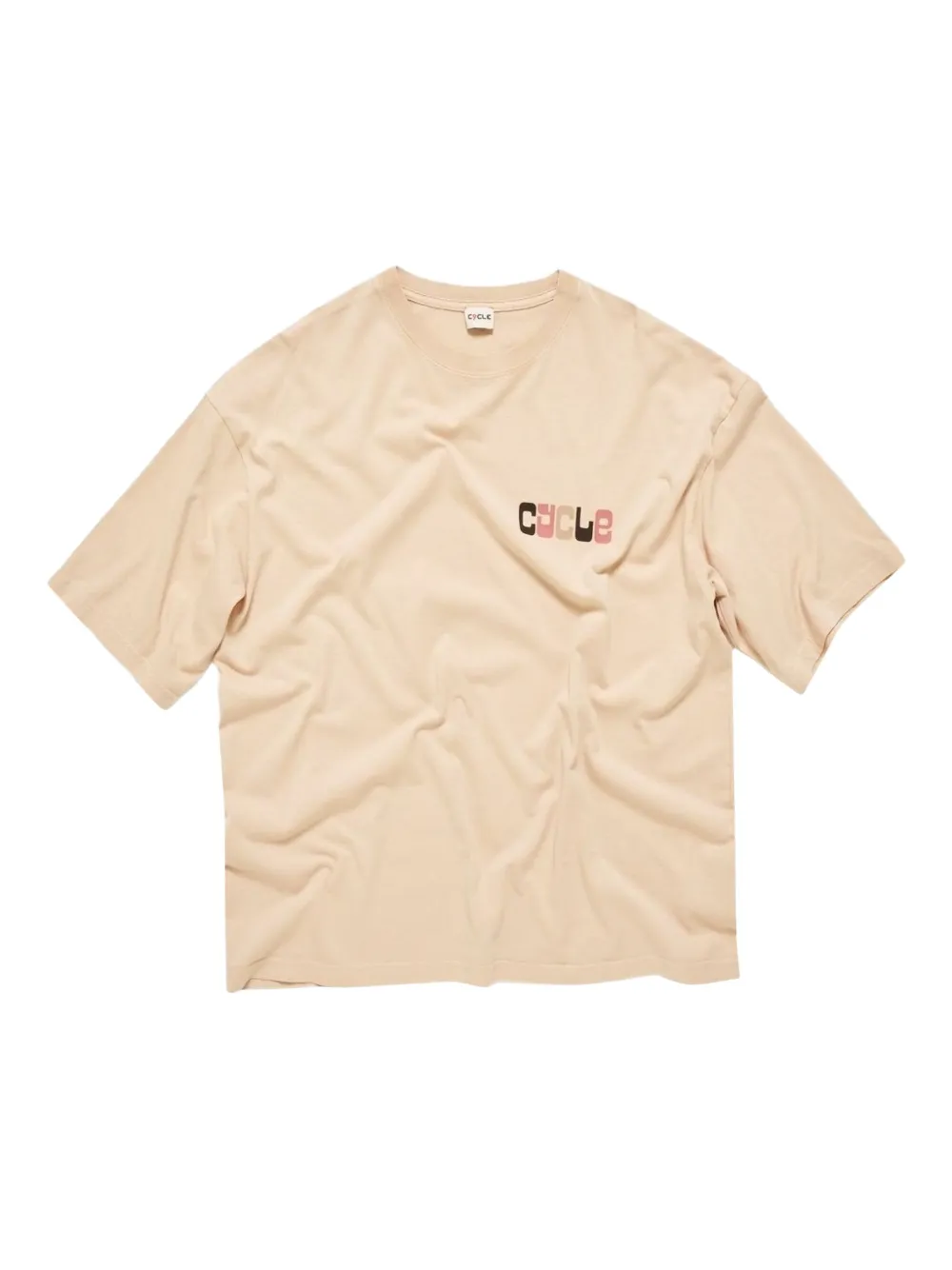 Cycle logo-print cotton T-shirt | Neutrals | Image 1