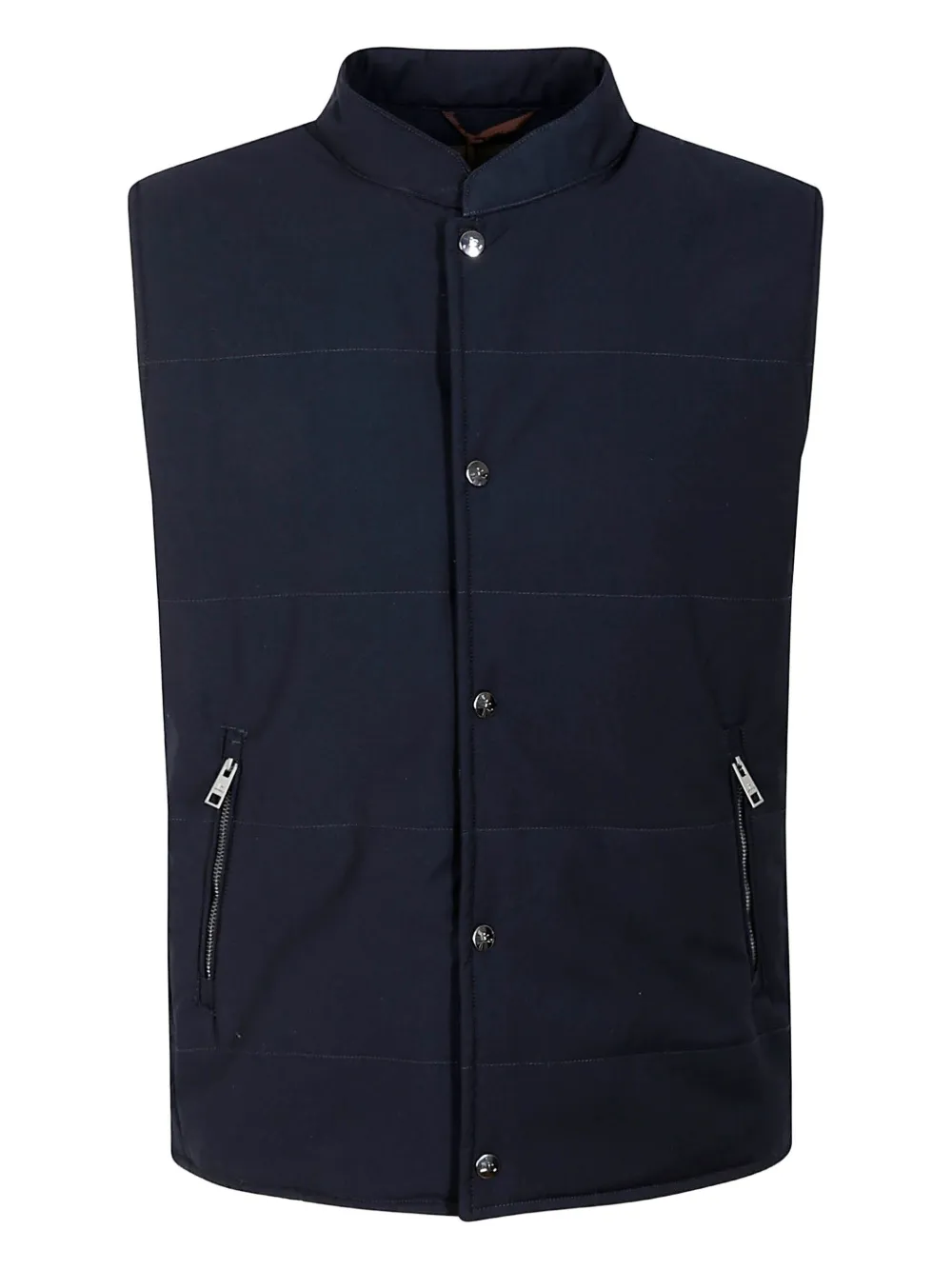 On The Bund Sleeveless Gilet In Blue
