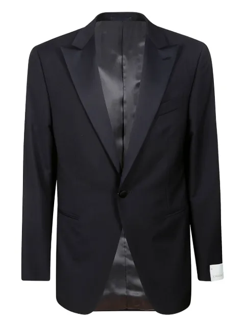 Caruso traje con solapas de pico