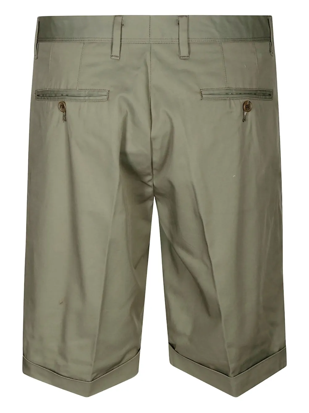 Myths pleated cotton shorts | Tailored Shorts | Image 2