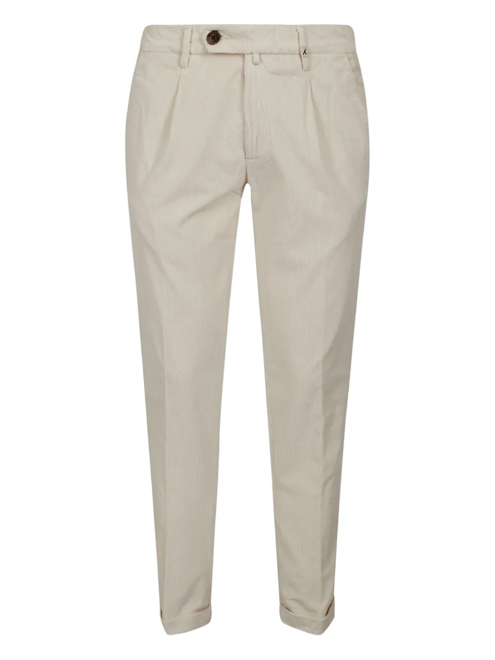 Myths pleated corduroy trousers | Neutrals | Image 1