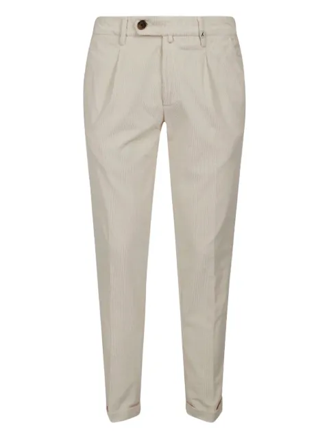 Myths pleated corduroy trousers
