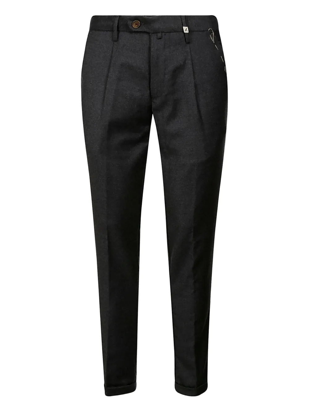 Myths wool straight-leg trousers | Grey | Image 1