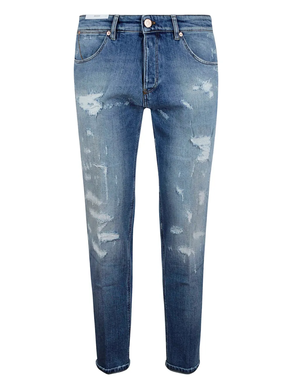 PT Torino Jeans con cinque tasche - Blu