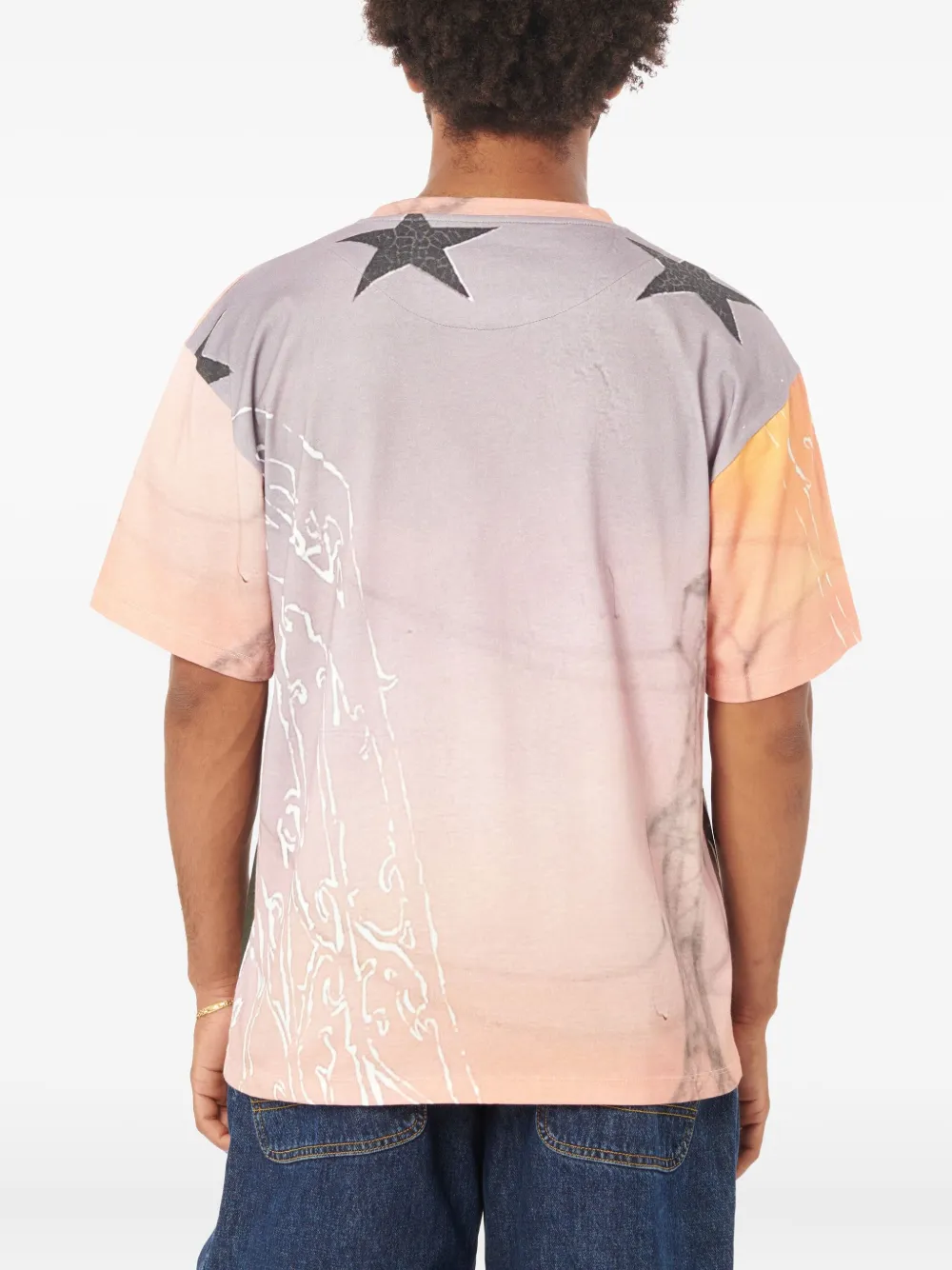 Rassvet Kyler Dawn Graphic-print T-shirt In Orange
