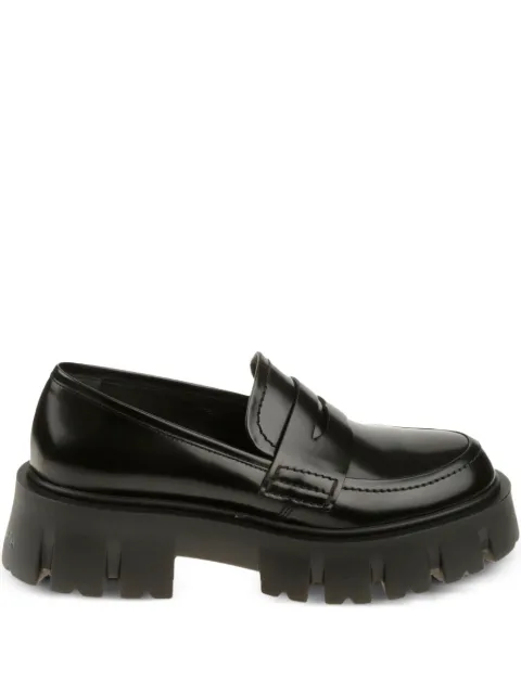 Premiata penny-leather platform boots