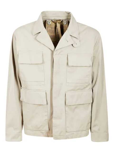 Ten C multi-pocket zip-fastening jacket